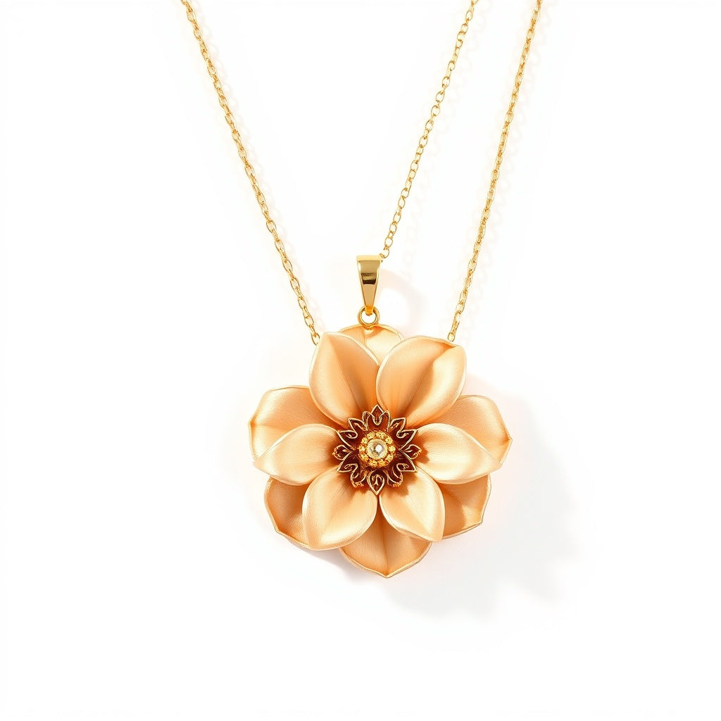 Whispering Essence Necklaces: Luxury Gold & Silk Appeal
