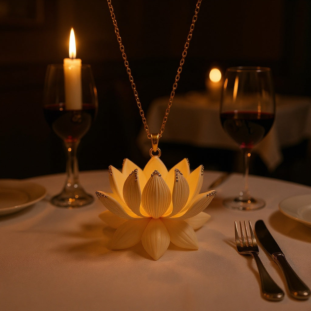 Radiant Elegance Necklaces: Luxury Silk & Gold