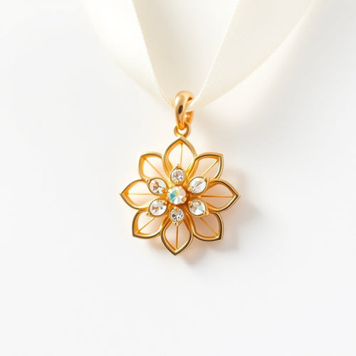 Celestial Blossom Necklaces - Luxury Floral Elegance