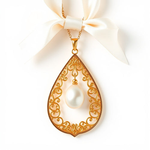 Elysian Whisper Necklaces - 18K Gold Elegance