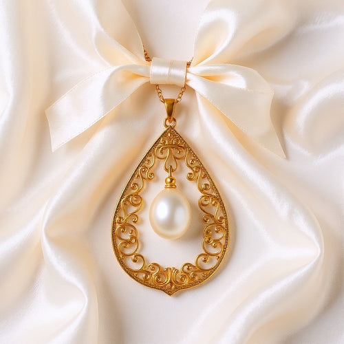 Elysian Whisper Necklaces - 18K Gold Elegance