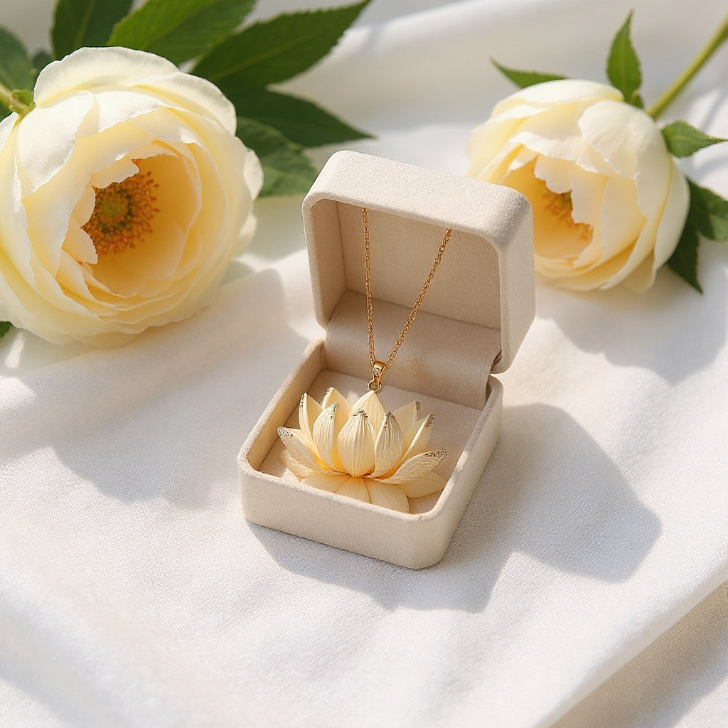 Radiant Elegance Necklaces: Luxury Silk & Gold
